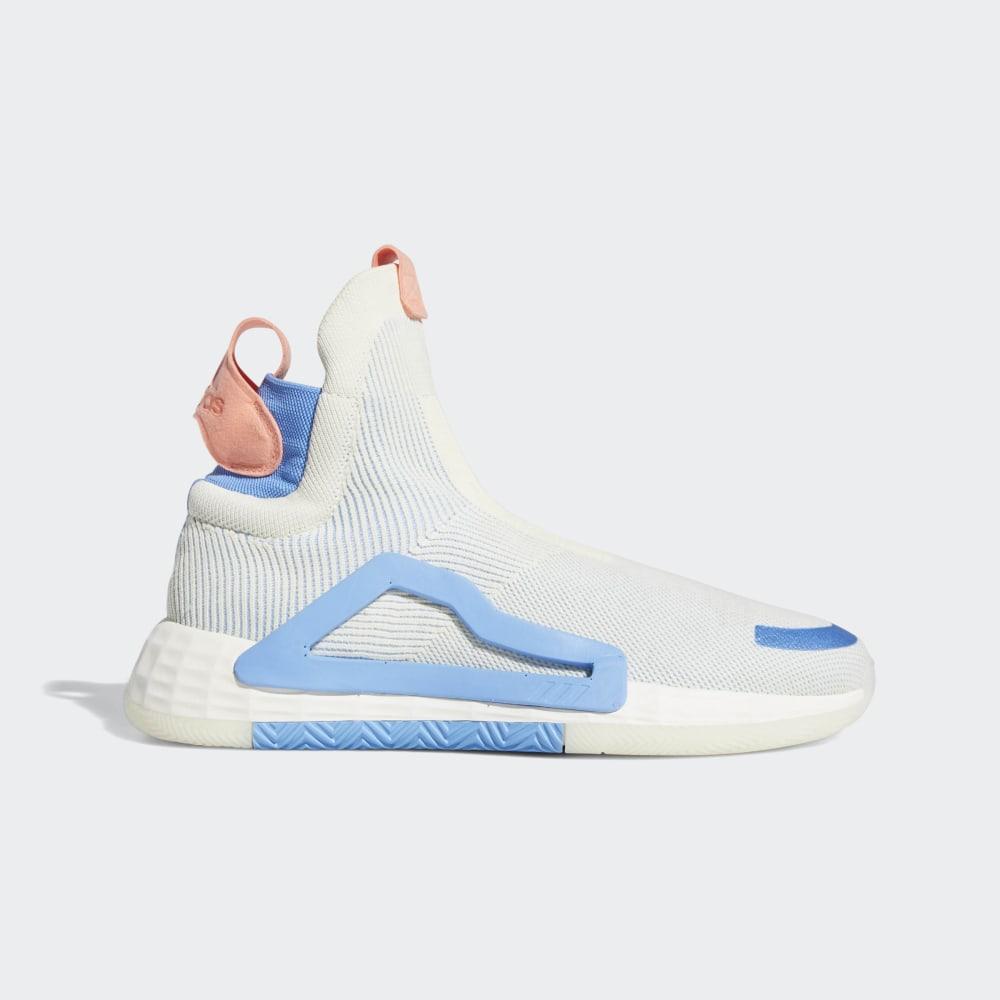 Adidasi Baschet Adidas N3xt L3v3l Barbati Romania - Albi Albi/Albastri Deschis F36282